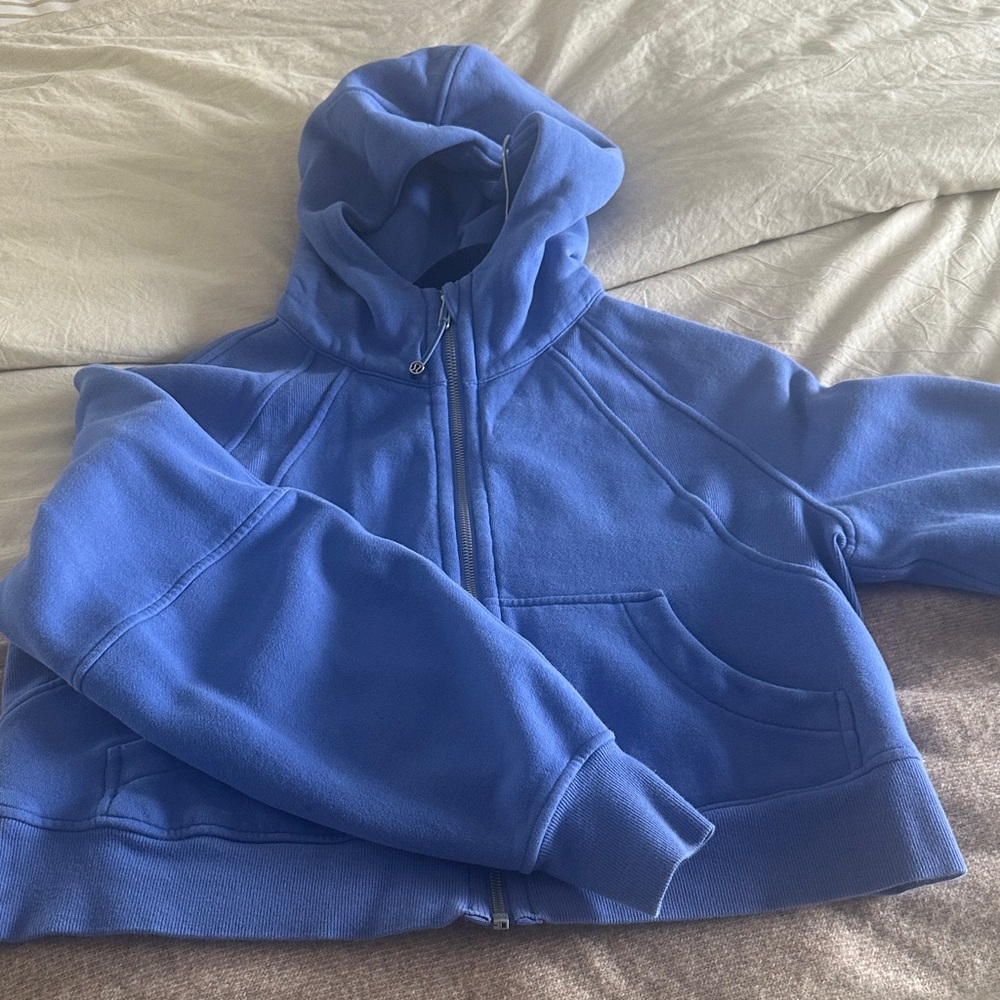 lululemon athletica Women's Blue Full-Zip Hoodie - Picture 2 of 6